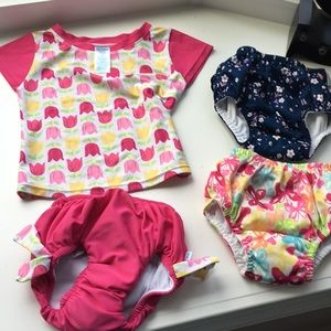 Lot of Iplay swim diapers set